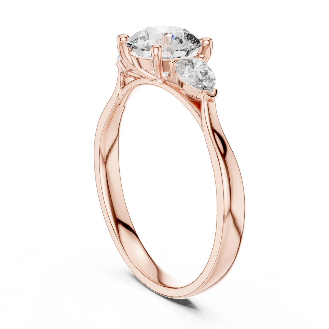 Fashion Ring - Pear | 00001L (17) - White Gold