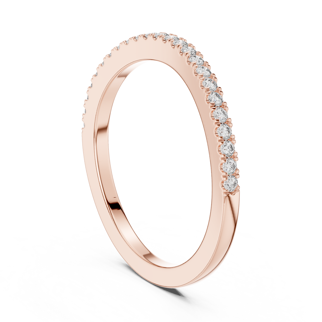 DDLR-048 - Eternity Round Ring - White Gold