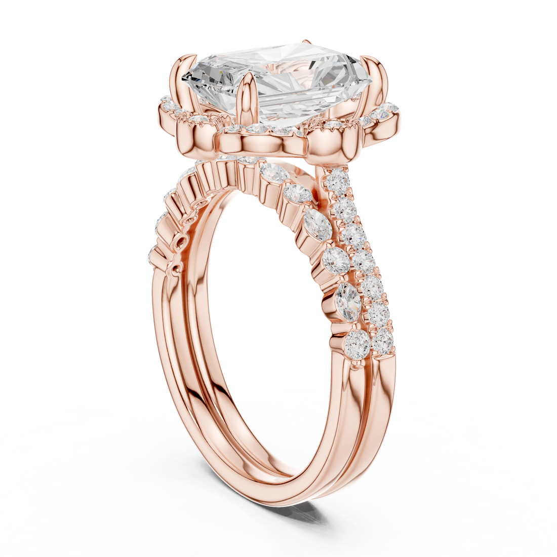 Fashion Ring - Radiant | DDLR-442 -RA - White Gold