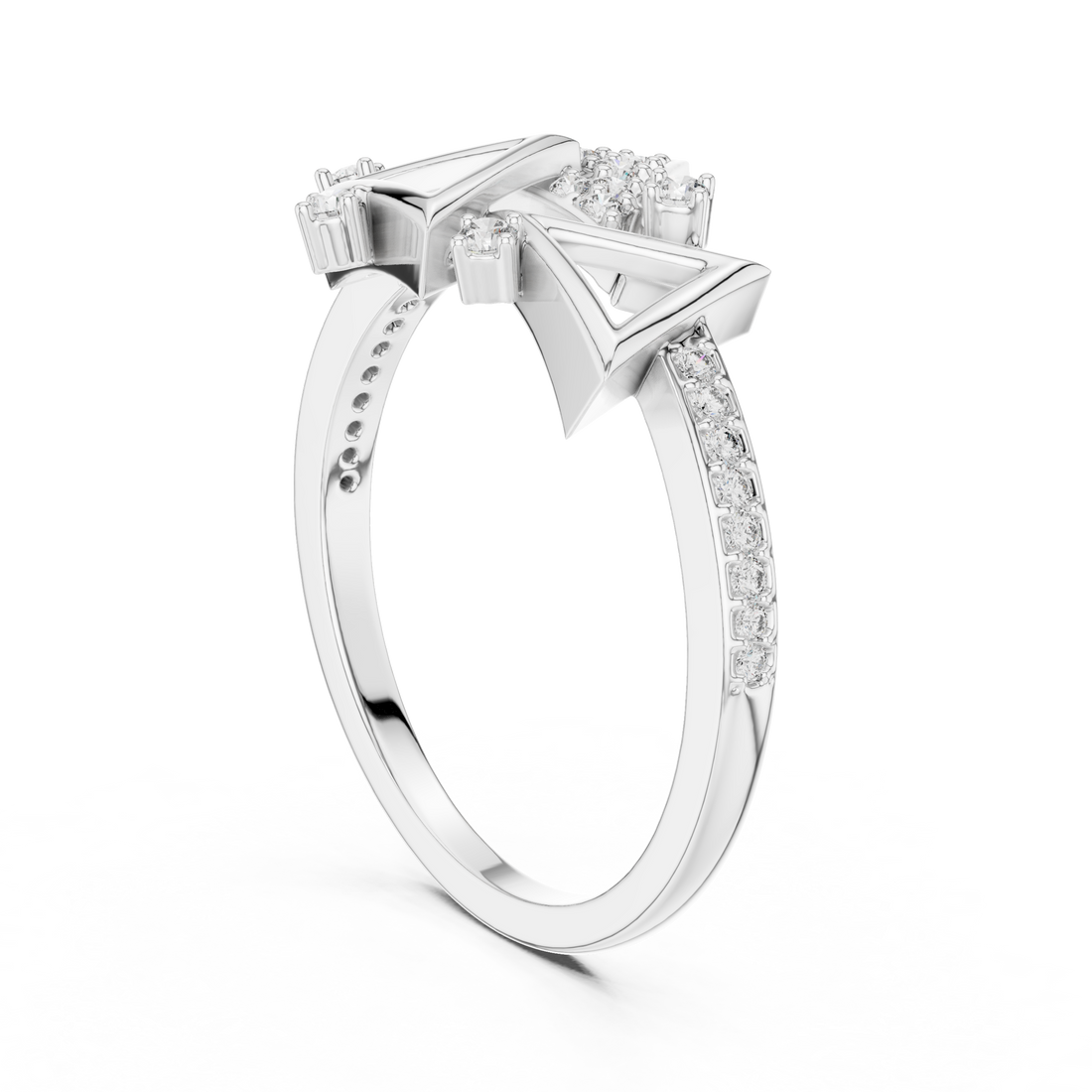 Fashion Ring - None | LR-01 (1) - White Gold