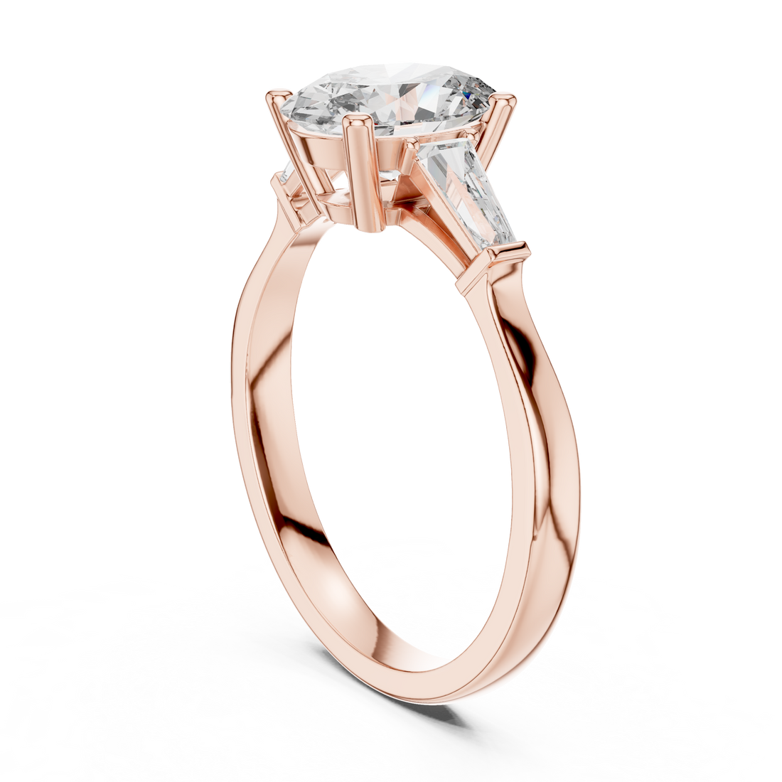 00001L (32) - Fashion Oval Ring - White Gold
