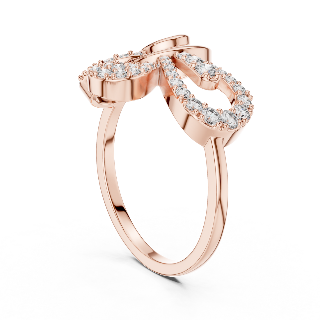LR-01 (53) - Fashion Unknown Ring - White Gold