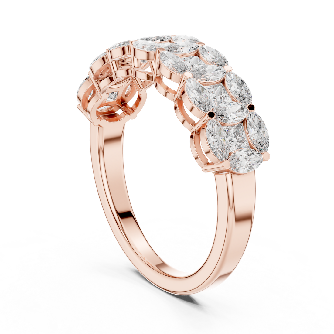 DDLR-246 - Fashion Unknown Ring - White Gold