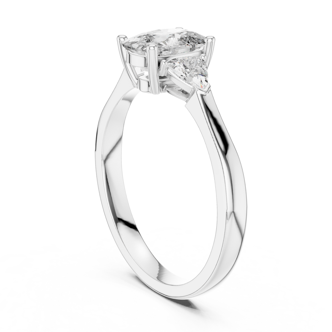 Fashion Ring - Cushion | 00001L (22) - White Gold
