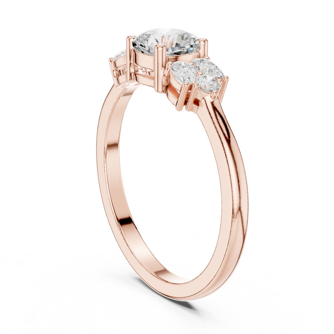 Fashion Ring - Cushion | JLR-24 - White Gold