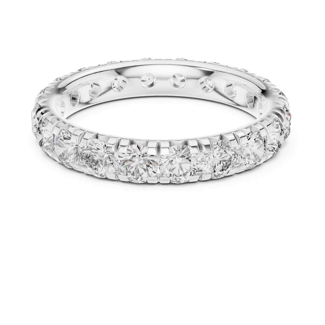 Eternity Ring - Round | DDLR-205 - Rose Gold