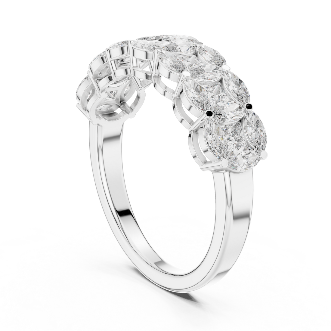 DDLR-246 - Fashion Unknown Ring - White Gold