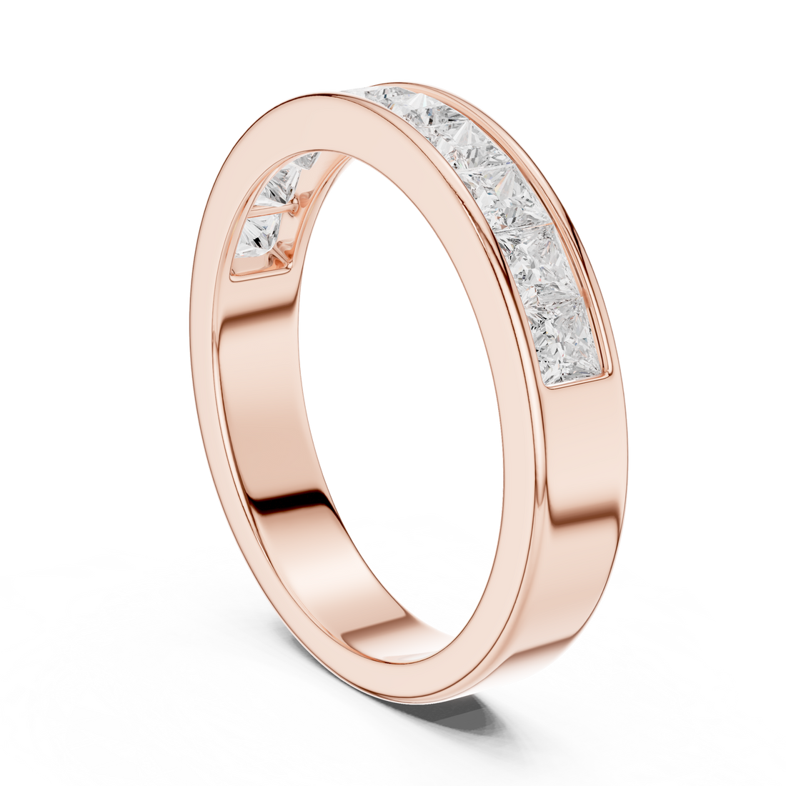 Fashion Ring - Princess | SBWR(65) - White Gold