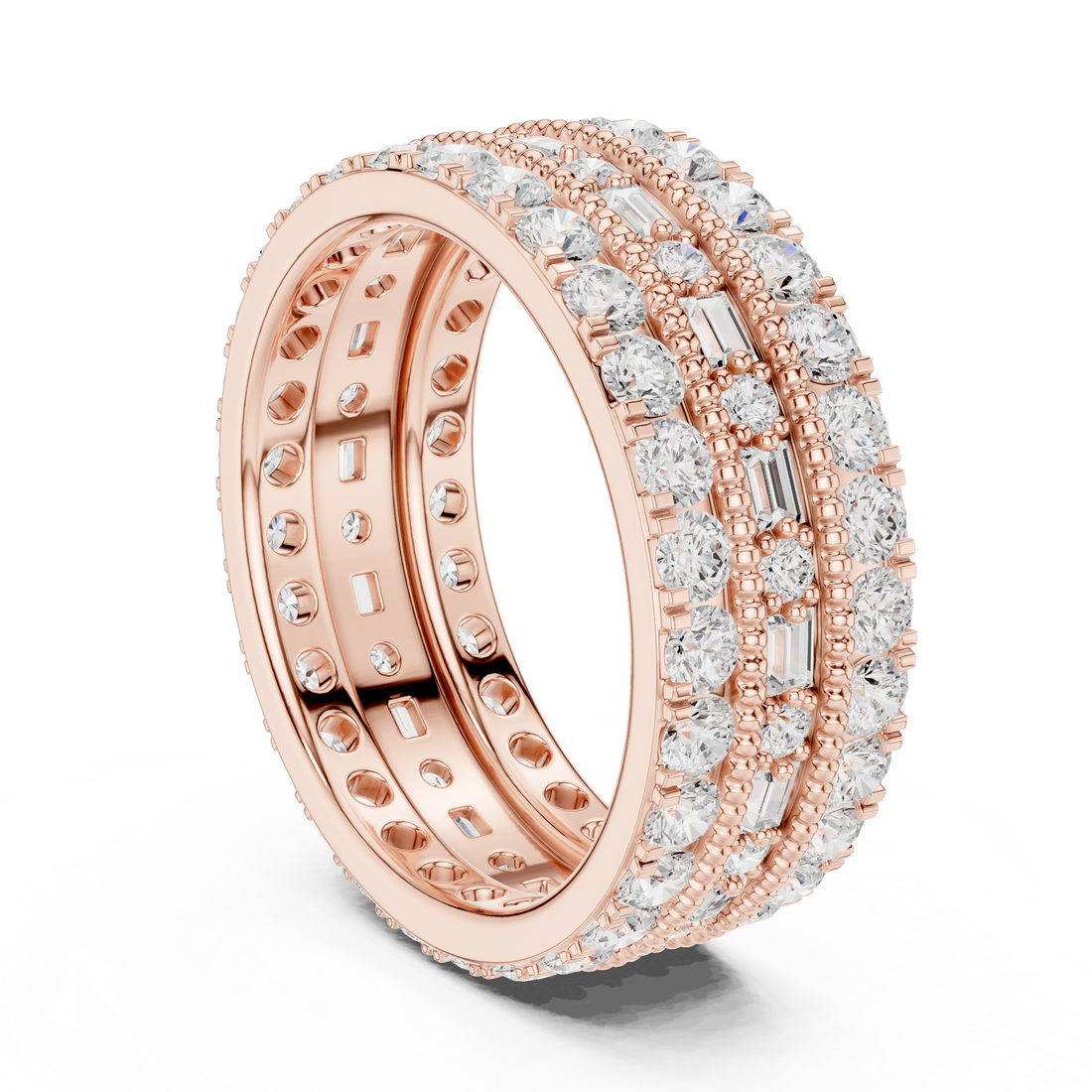 DDLR-369 - Eternity Unknown Ring - White Gold