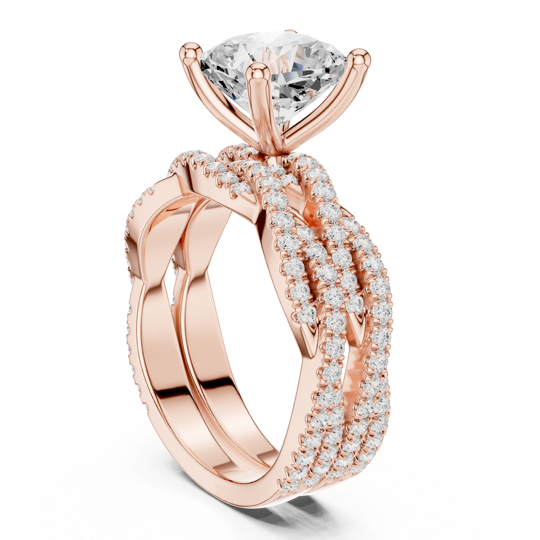 Fashion Ring - Cushion | DDLR-300-CU - White Gold