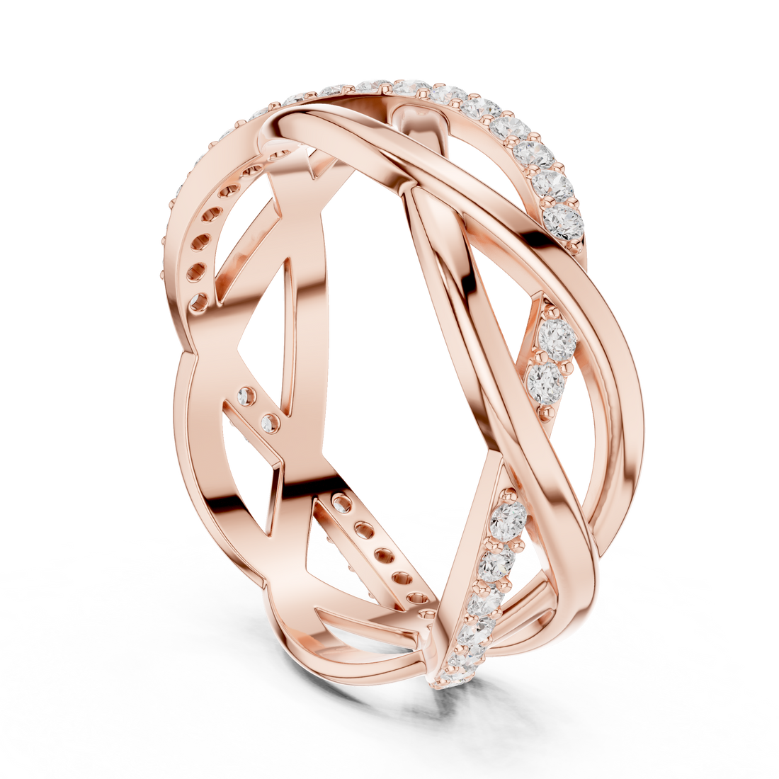 R8 - Fashion None Ring - White Gold