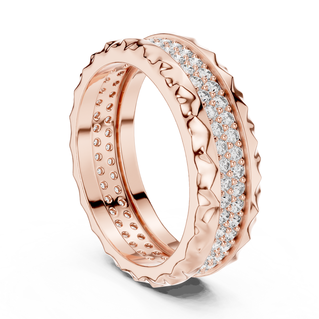 Eternity Ring - Round | DDLR-423 - White Gold
