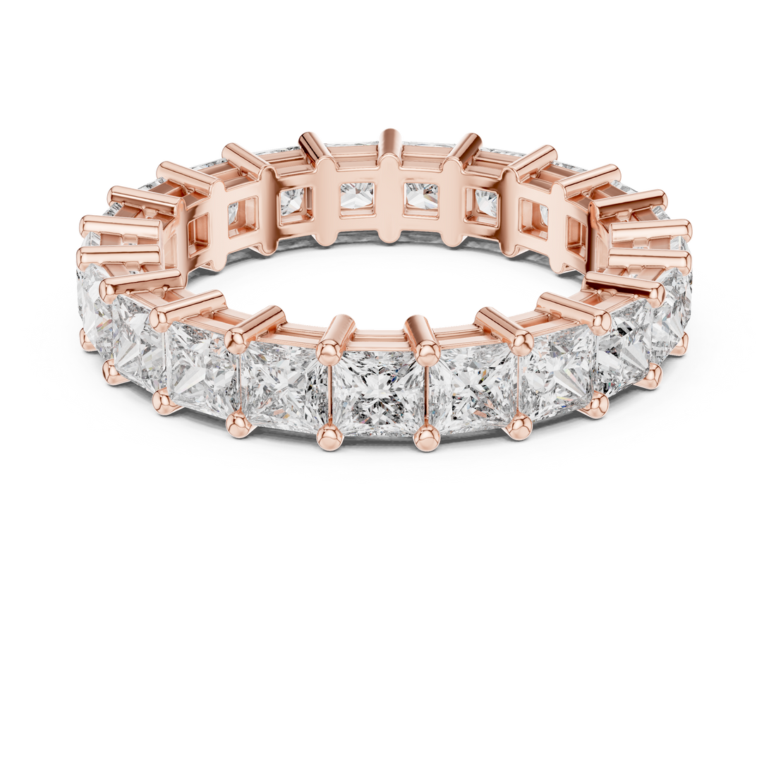 Eternity Ring - Princess | DDLR-204 - Rose Gold