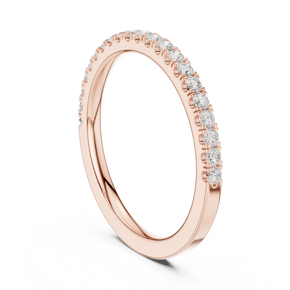 DDLR-596 - Eternity Round Ring - White Gold