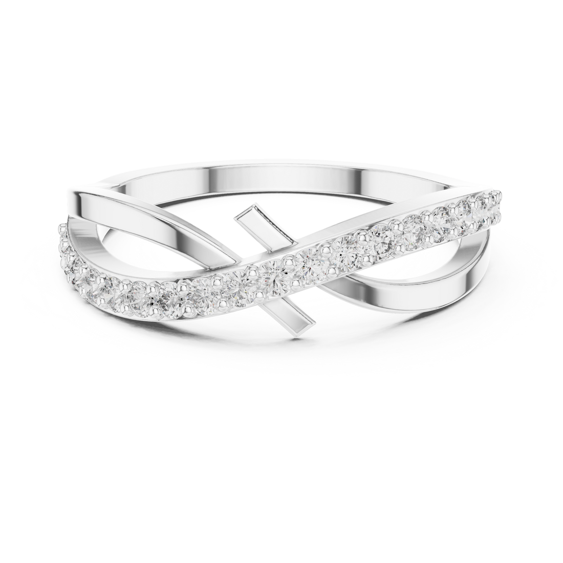 Bypass Ring - Unknown | 9#10067L - Rose Gold