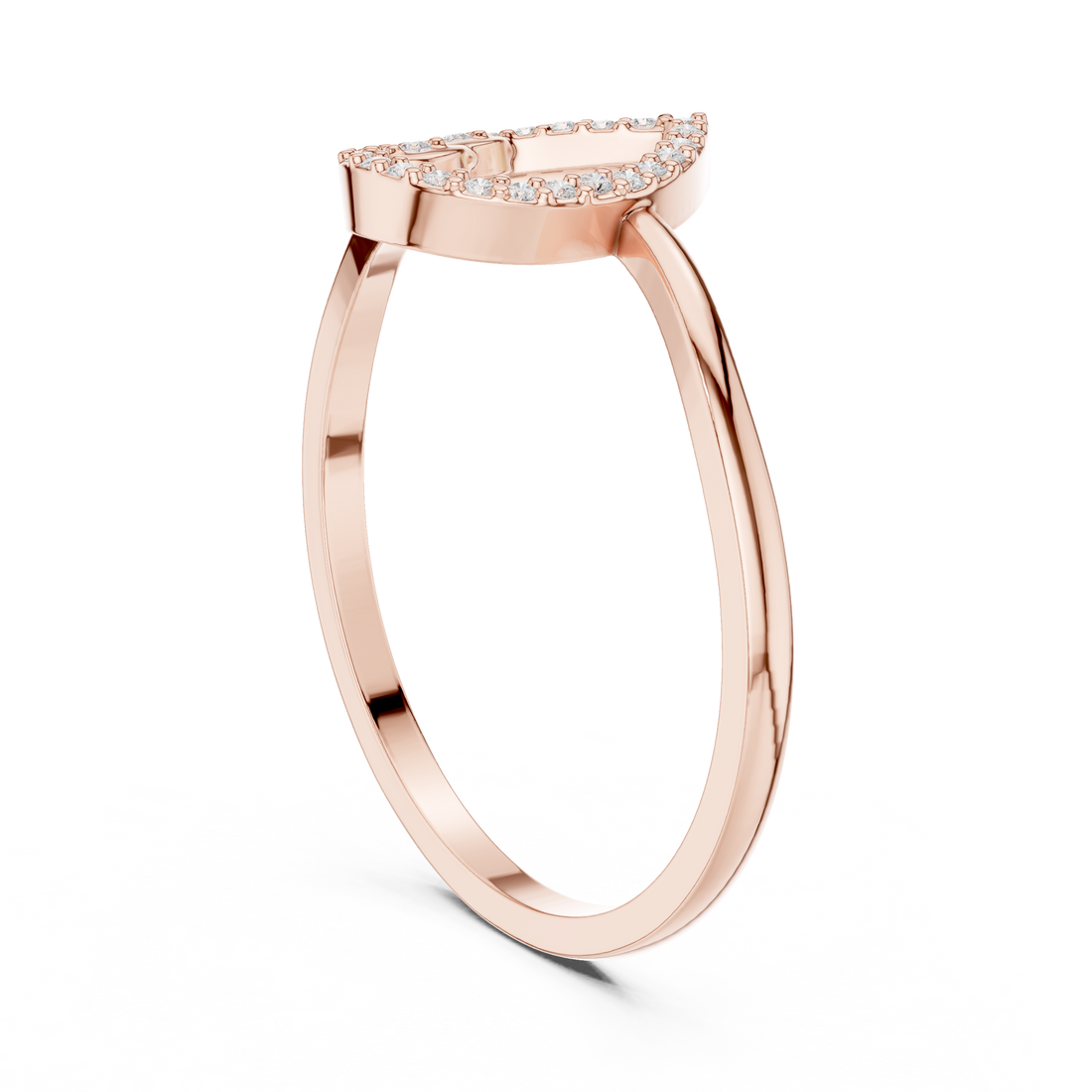 DDLR-469 - Fashion None Ring - White Gold