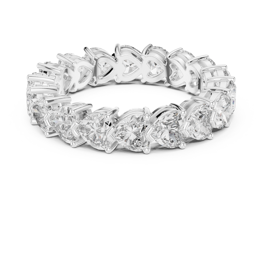 Eternity Ring - Heart | DDLR-226 - Rose Gold