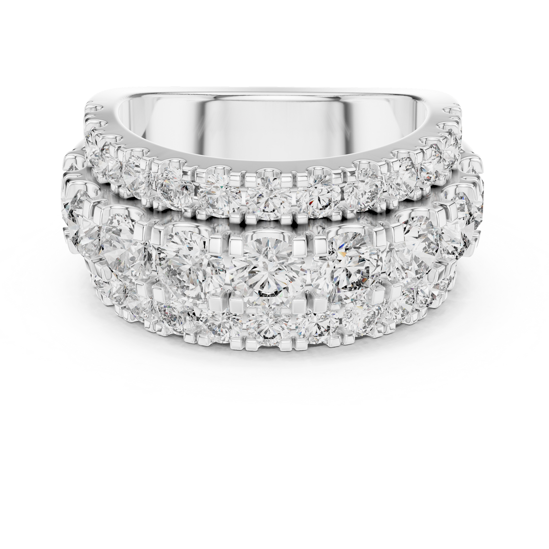 Fashion Ring - Round | DDLR-047 - Rose Gold