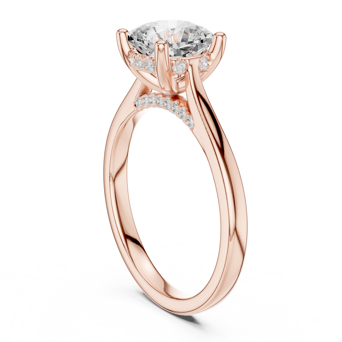 Fashion Ring - Cushion | DDLR-854 - White Gold
