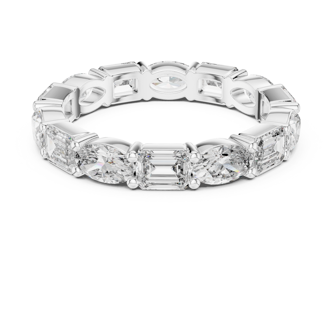 Eternity Ring - Mixed | 9#10023L_06 - Rose Gold