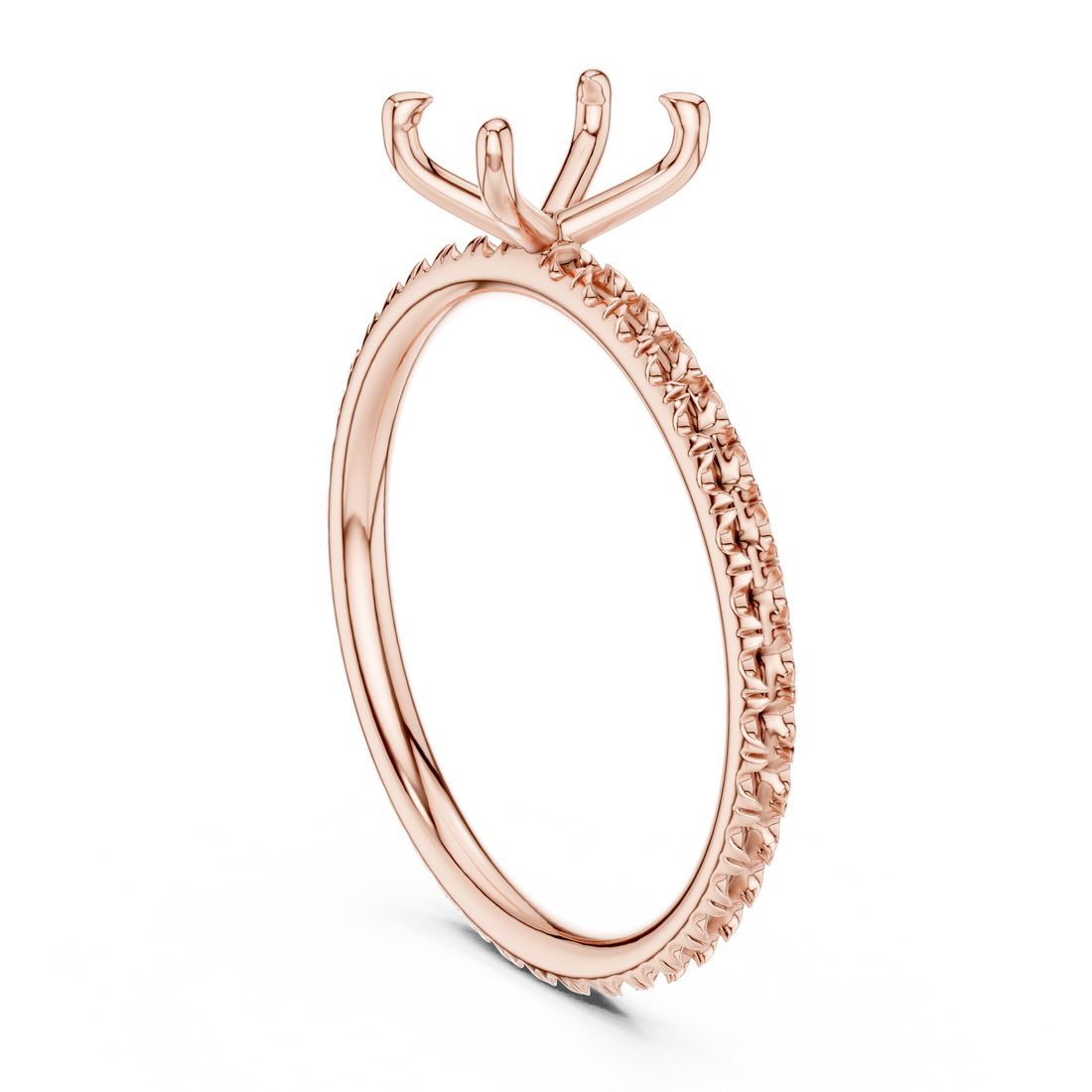 15 OV - Solitaire Oval Ring - White Gold