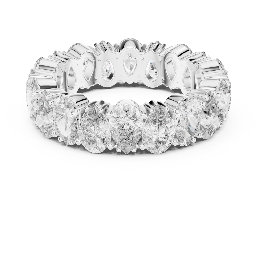 Eternity Ring - Pear | DDLR-241 - Rose Gold