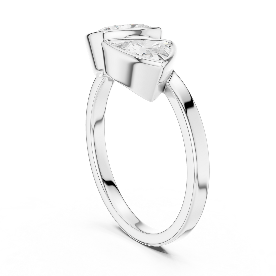 Fashion Ring - Cushion | SBWR(27) - White Gold