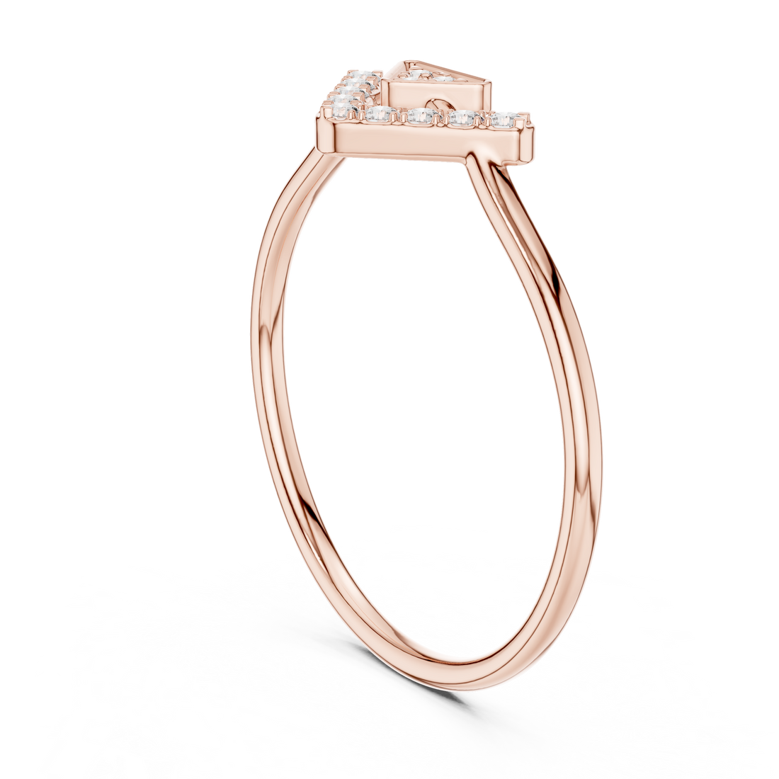 HLR-200 - Fashion Unknown Ring - White Gold