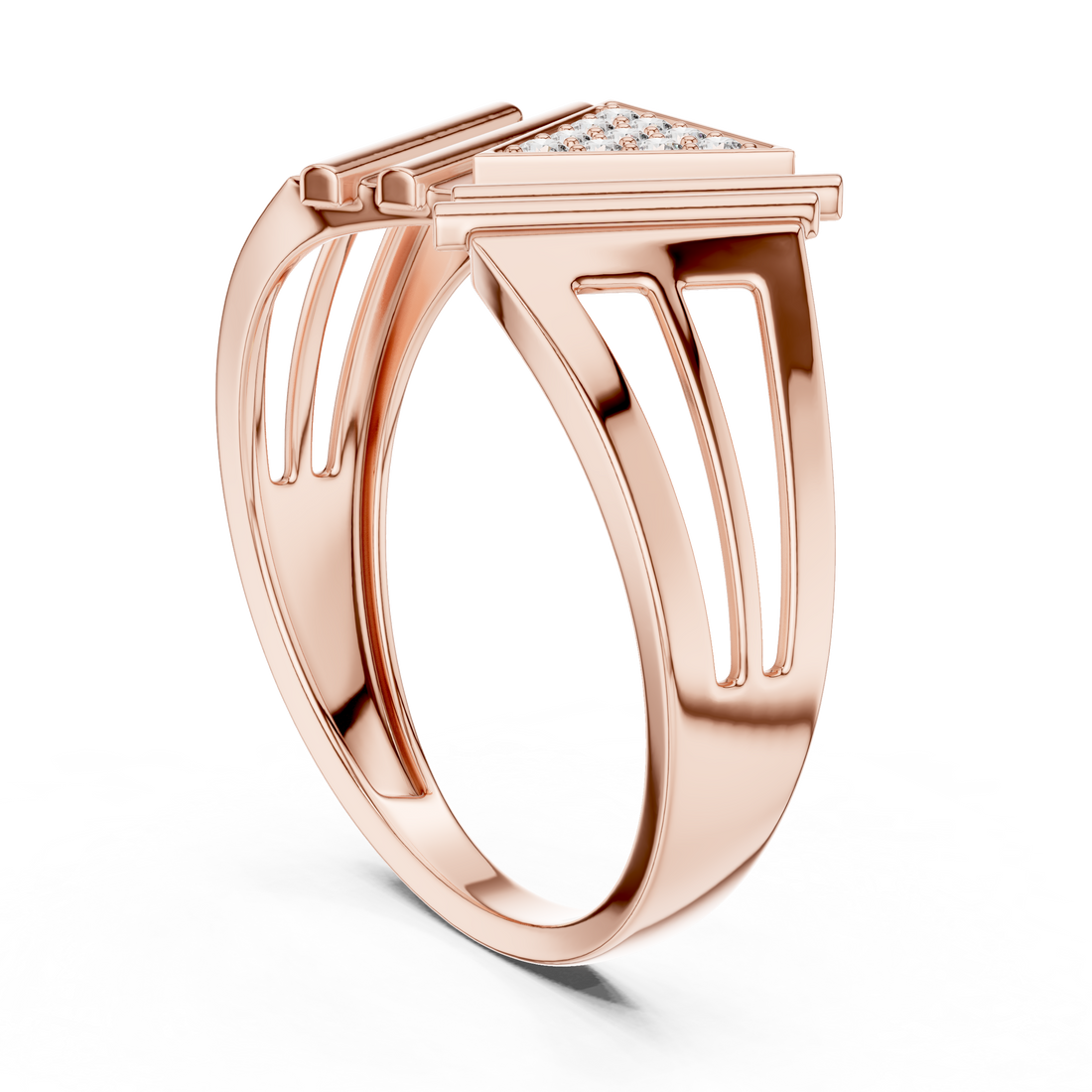 LR-01 (38) - Fashion Unknown Ring - White Gold