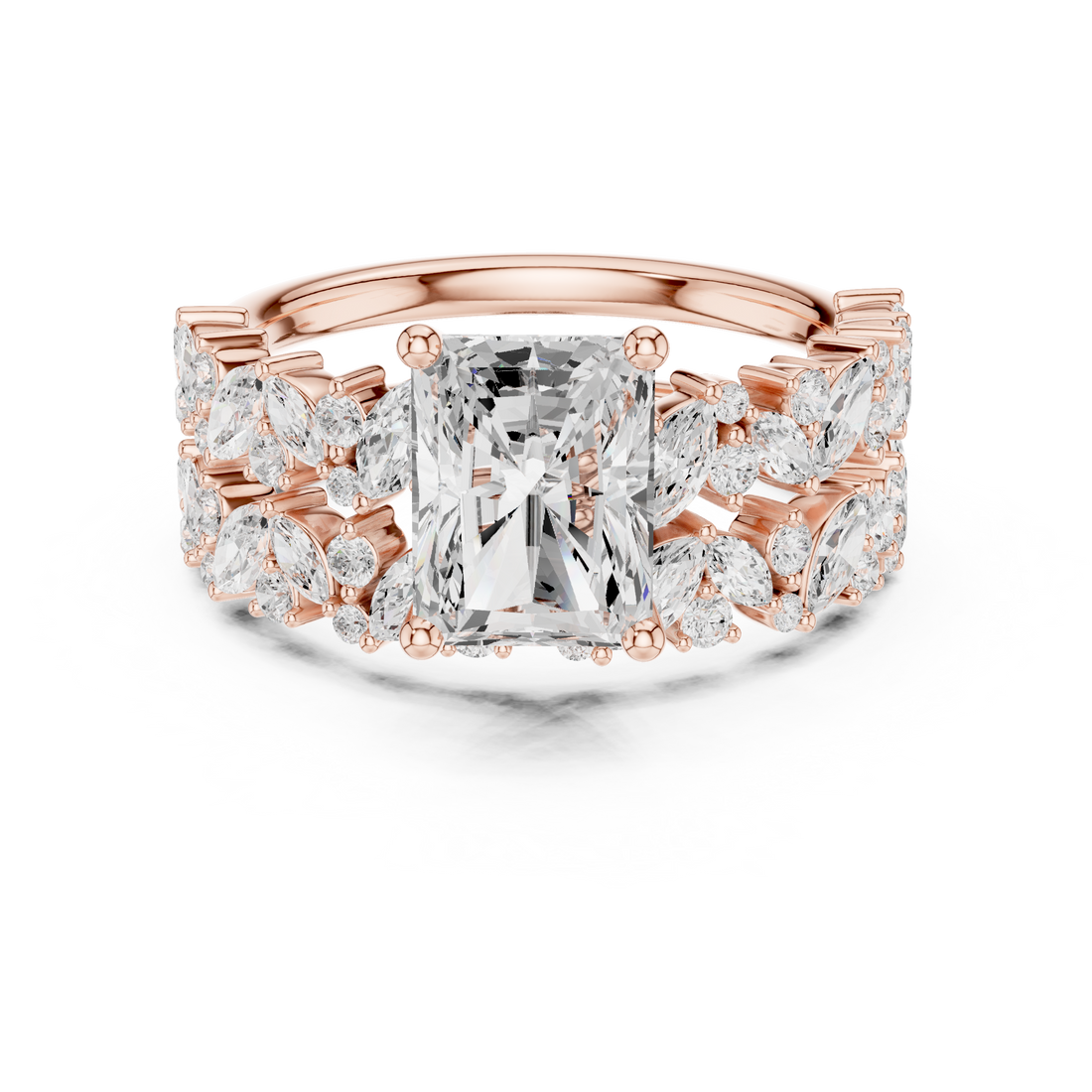 Fashion Ring - Radiant | DDLR-946 - Rose Gold