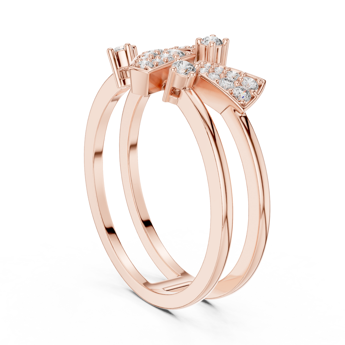 LR-01 (73) - Fashion Unknown Ring - White Gold