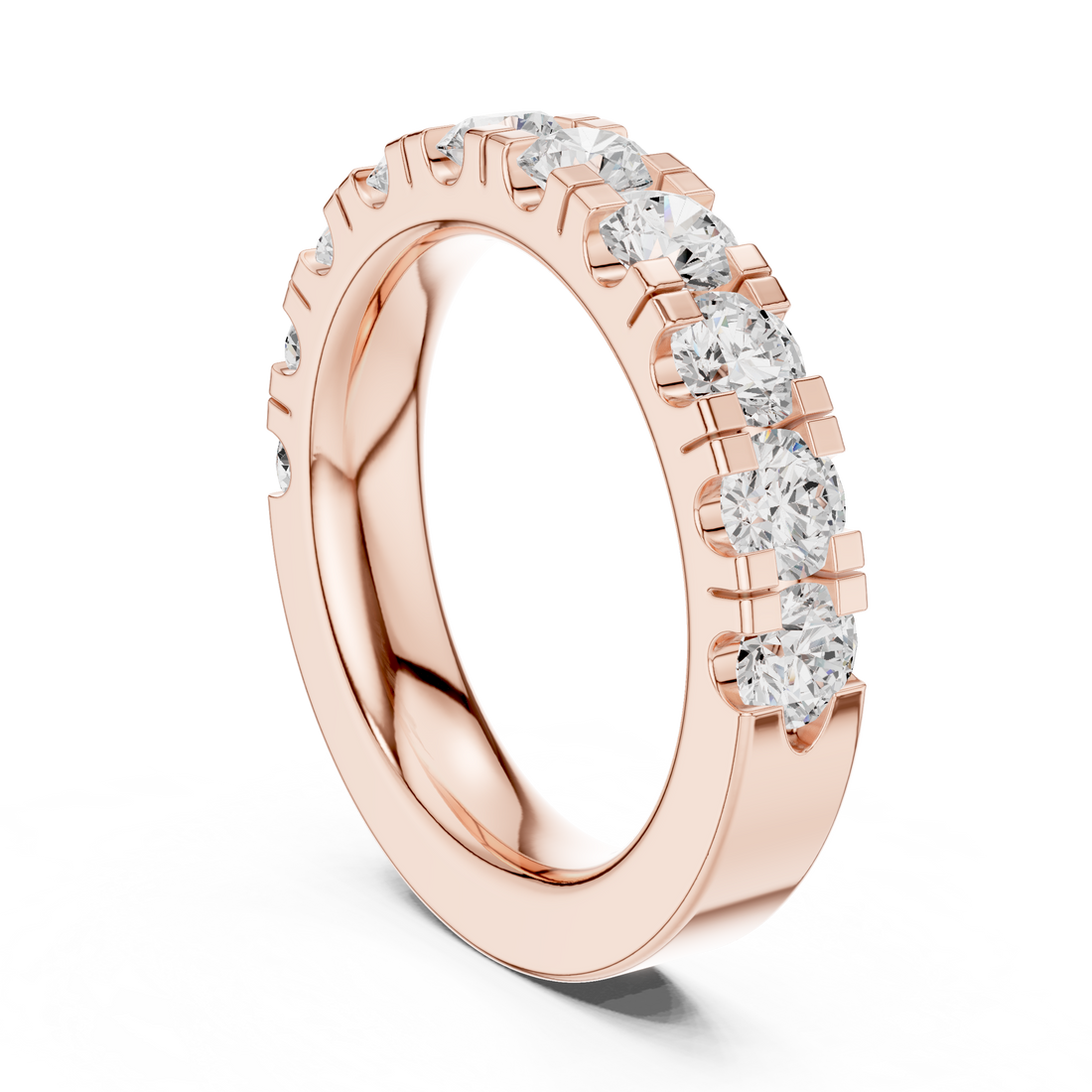 DDLR-601 - Eternity Round Ring - White Gold