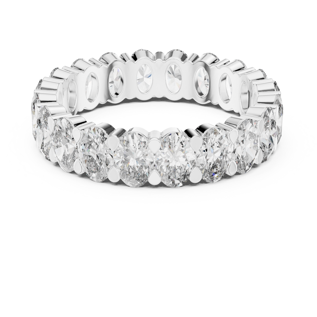 Eternity Ring - Oval | DDLR-211 - Rose Gold