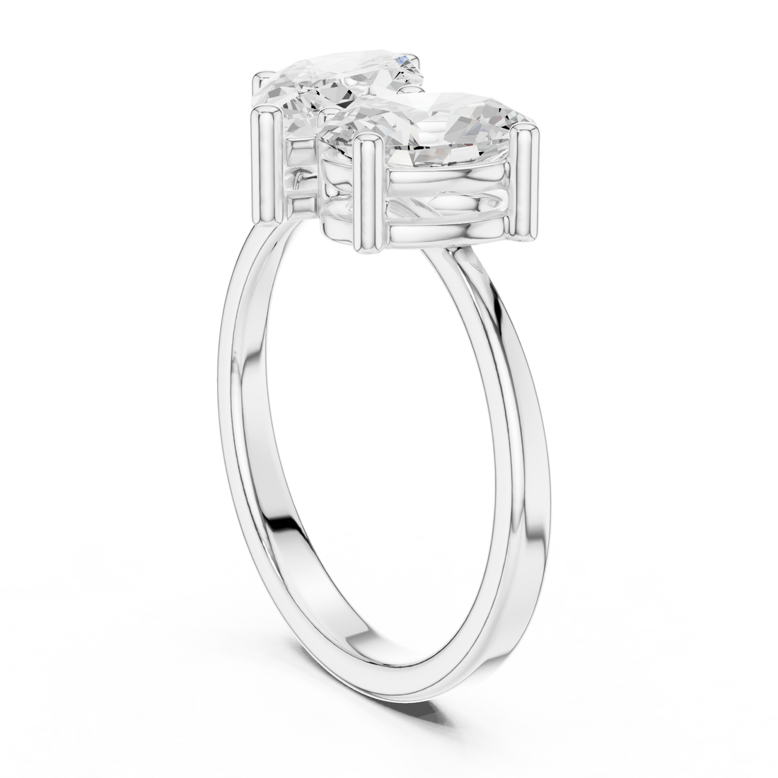 DDLR-532 - Fashion Marquise Ring - White Gold