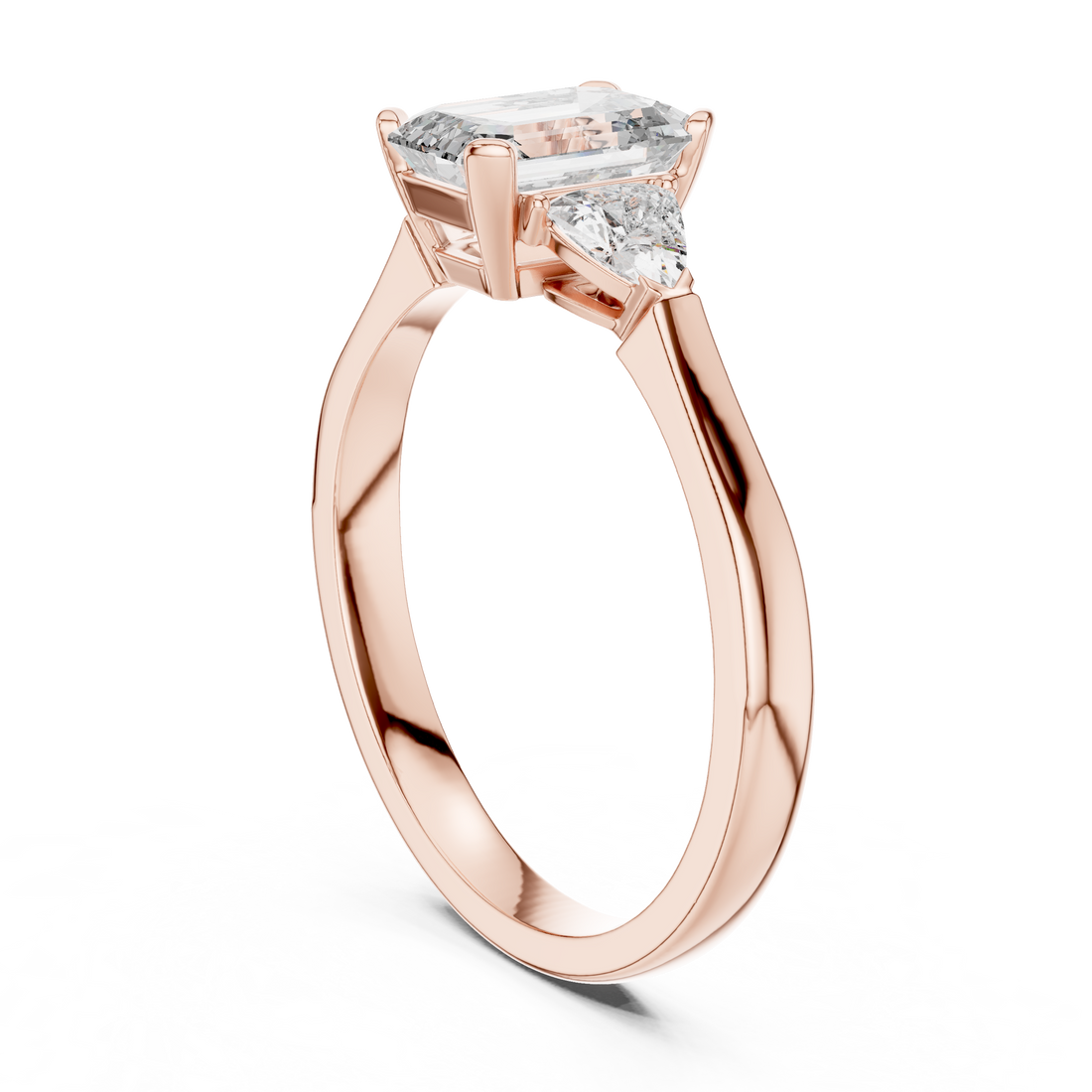 00001L (23) - Fashion Emerald Ring - White Gold