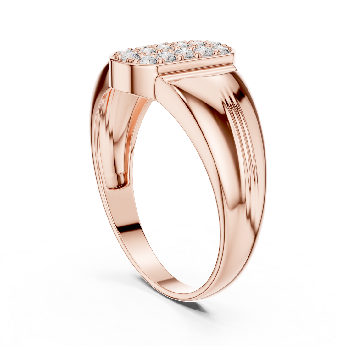 LR-01 (43) - Fashion Unknown Ring - White Gold