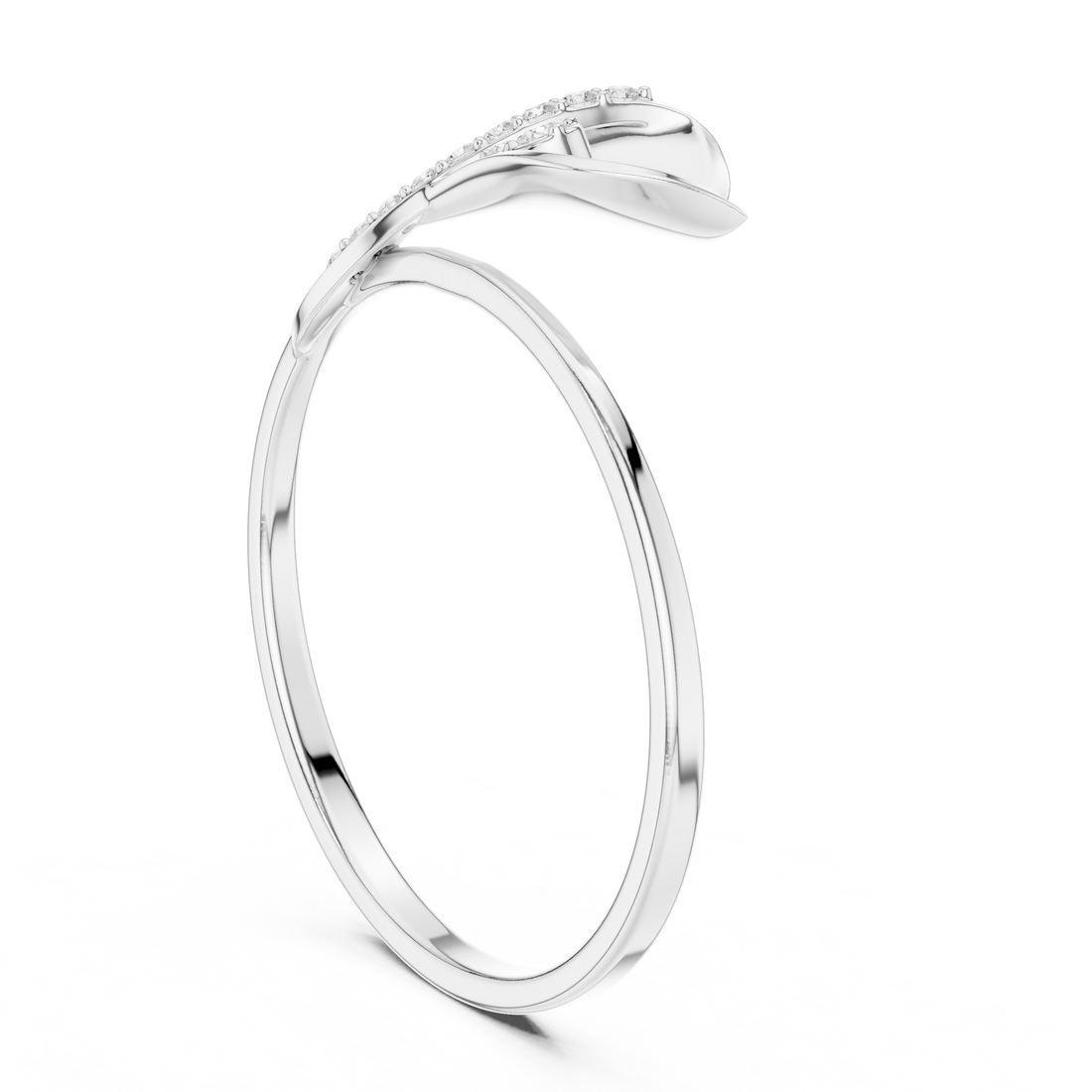 1 (119) - Fashion None Ring - White Gold