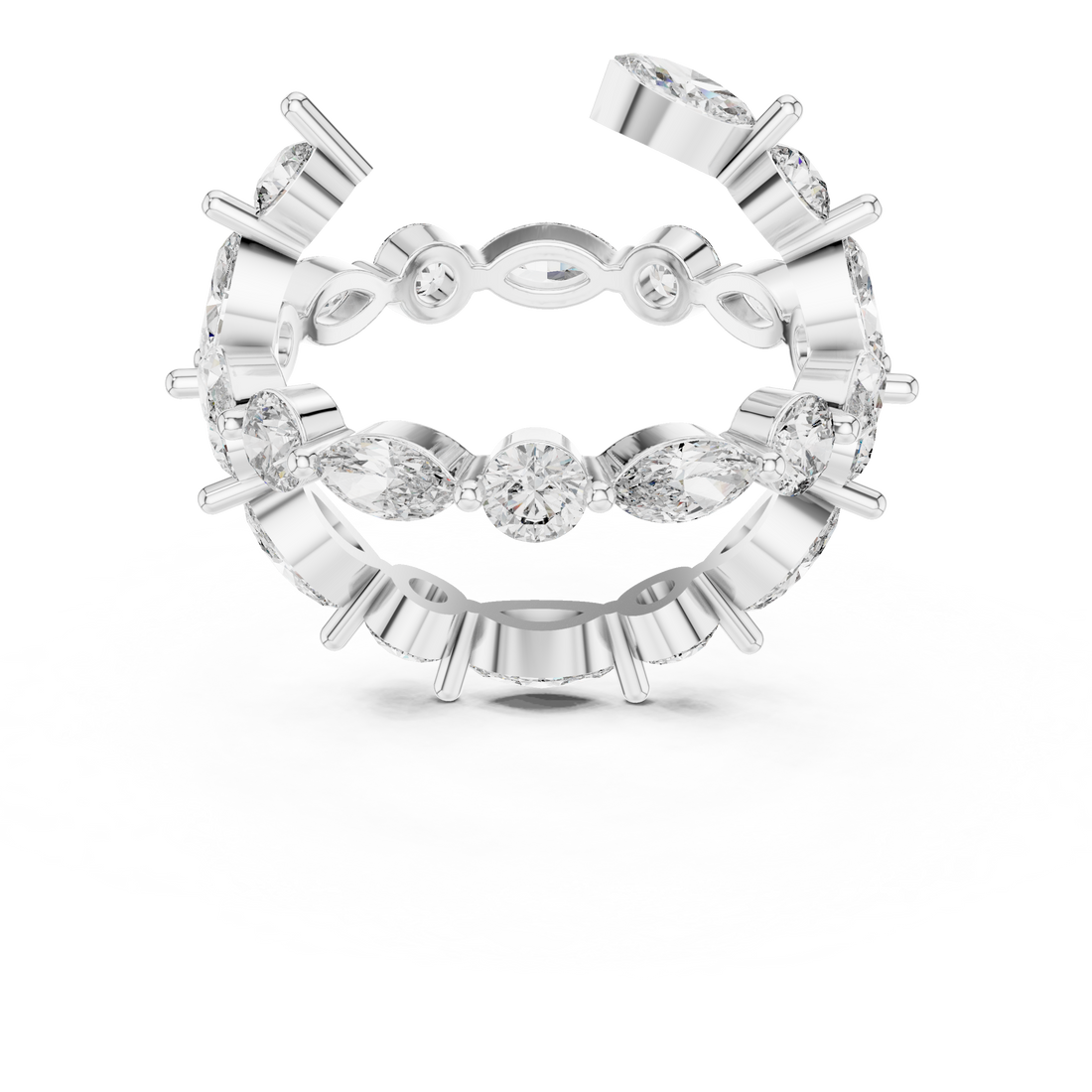 Eternity Ring - Marquise | DDLR-242 - Rose Gold